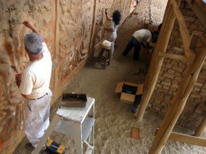 Relieves y murales de Huaca de la Luna conservan intactos sus colores originales