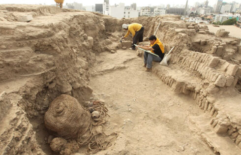 huaca pucllana hallazgo octubre 2013 5
