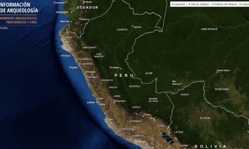 Implementan Sistema de Información Geográfica de Arqueología del Perú
