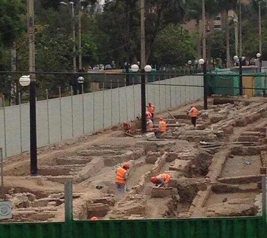 Consorcio a cargo de obra en Miraflores: «estructura revelada no es colonial ni prehispánica»