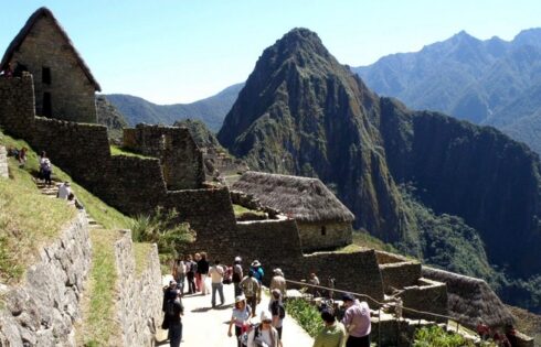 machu picchu visitantes