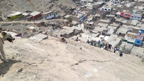 Ministerio de Cultura del Perú frustra invasión en zona arqueológica Huaycán de Pariachi