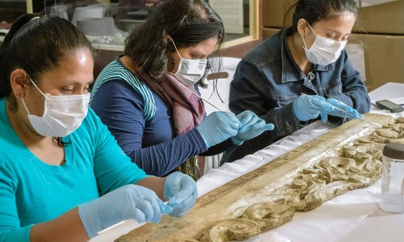 Pobladores de Huaytará participaron en primer curso de conservación, restauración y montaje de materiales arqueológicos