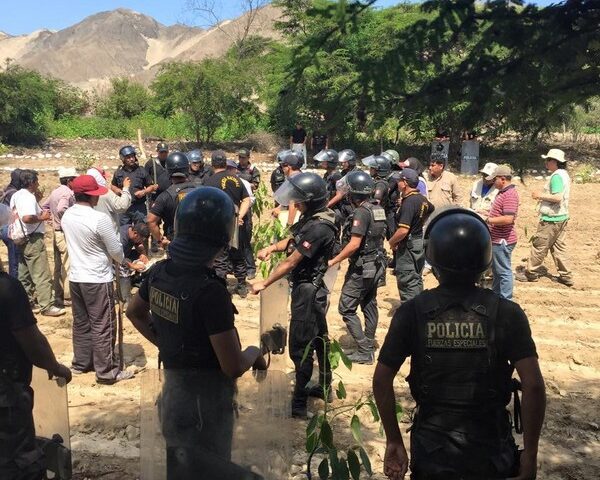 Recover invaded zone of Caral