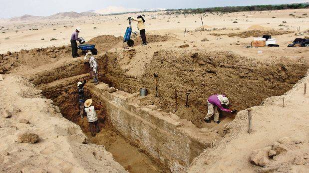 Hallan templo de 1.900 años de antigüedad en complejo arqueológico Mata Indio, Zaña