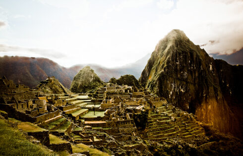 machu picchu atardecer