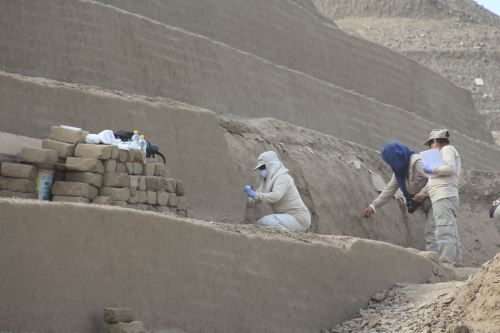 Third stairway found at Chan Chan’s Huaca Toledo