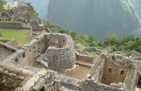 templo del sol en machu picchu