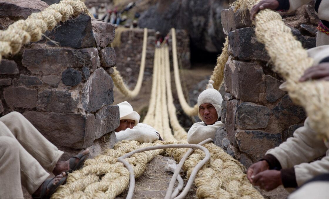 qeswachaka bridge ceremony peru15