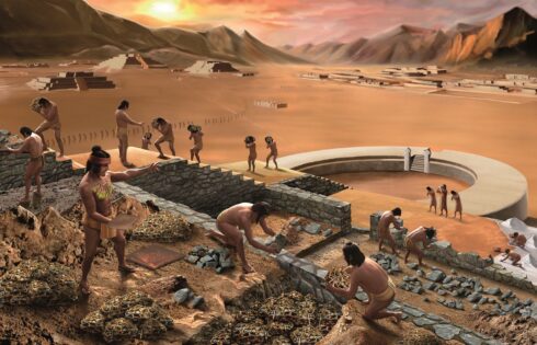 caral la construccion
