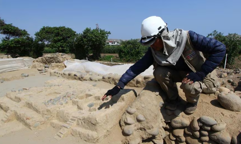 Un hallazgo que demuestra el profundo conocimiento de planificación urbana de la civilización Caral